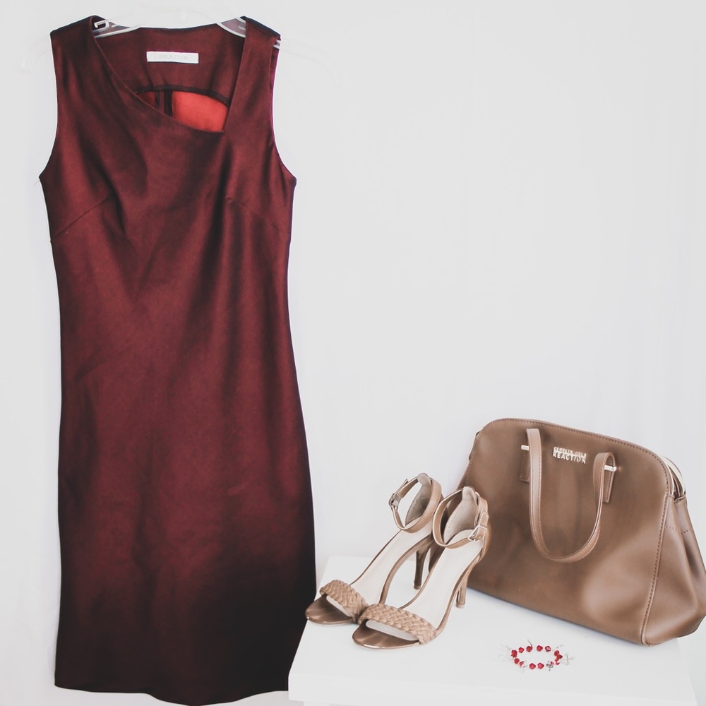 Red Dress- Size S/M